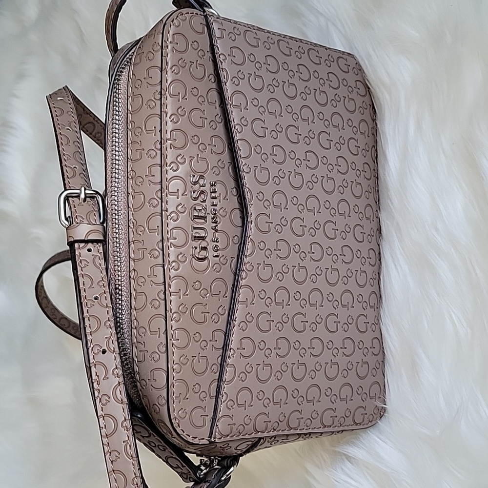 Guess Los Angeles Brown Crossbody Bag